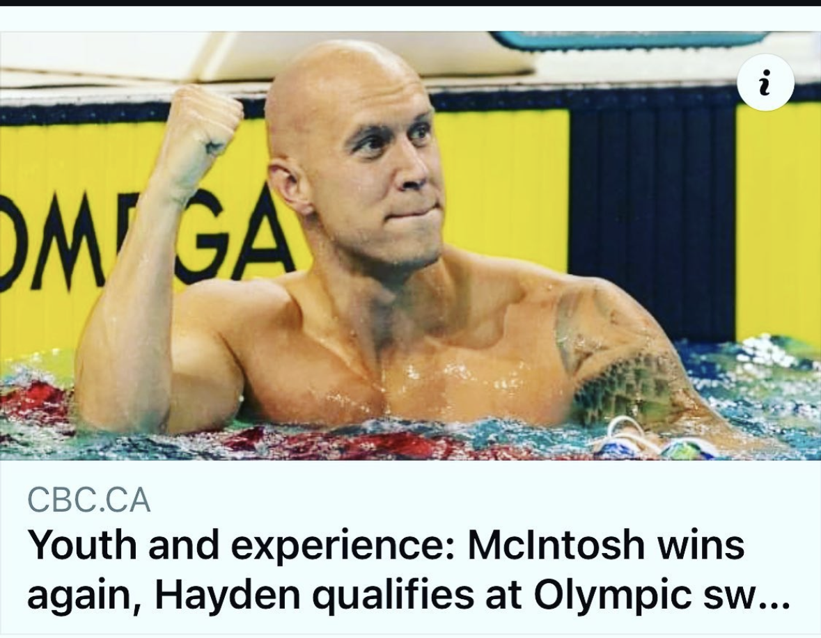 Brent Hayden Olympic qualifier CBC News