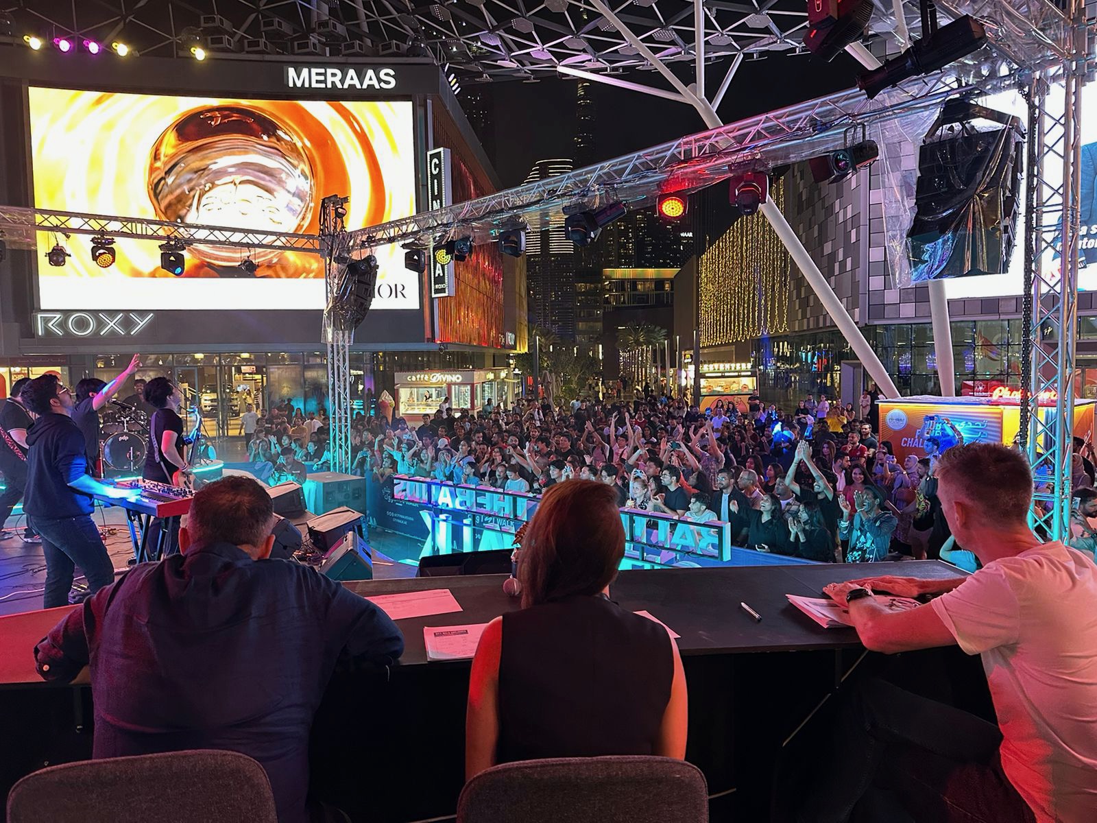 City Walk Unplugged live judging Anghami partnership 2023