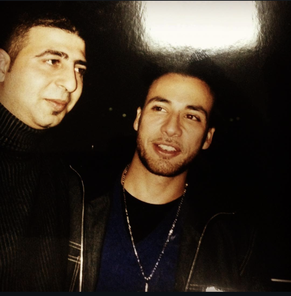 Richard Hussein with Howie D from Backstreet Boys